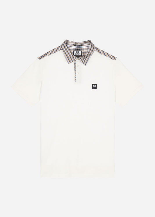 Weekend Offender Polo's  Costa - winter white house check 