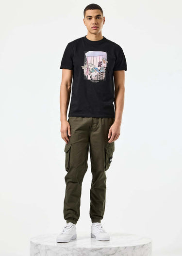 Weekend Offender T-shirts Turf wars - black