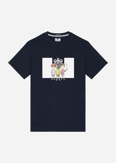 Weekend Offender T-shirts Weekend tee - navy