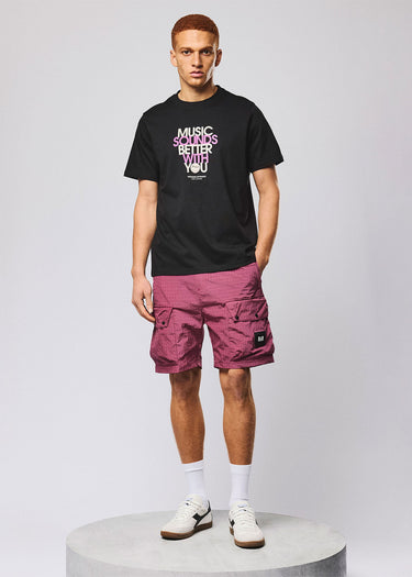 Weekend Offender T-shirts Bangalter - black