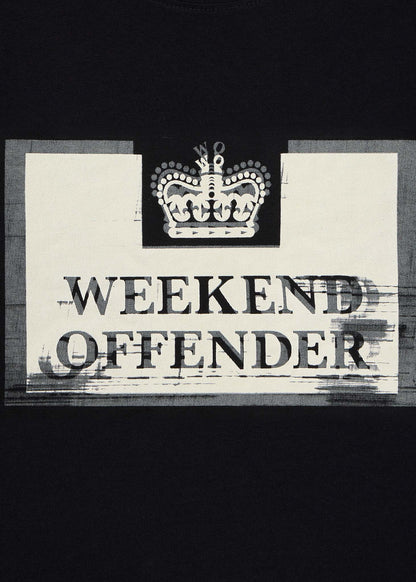 Weekend Offender T-shirts  Bonpensiero - black 