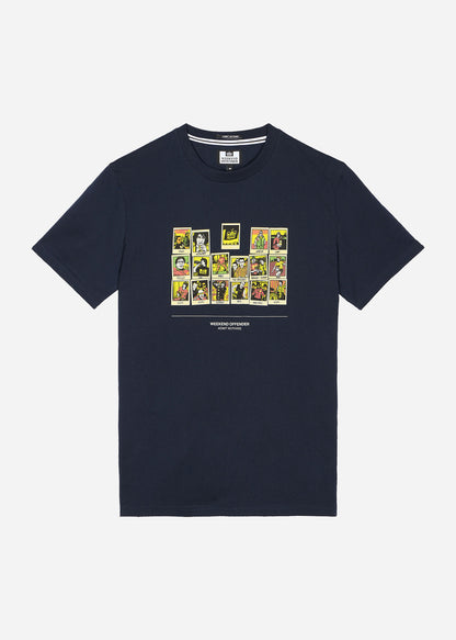 Weekend Offender T-shirts  Polaroids - navy 