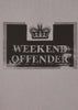 Weekend Offender T-shirts  Bonpensiero - light grey 