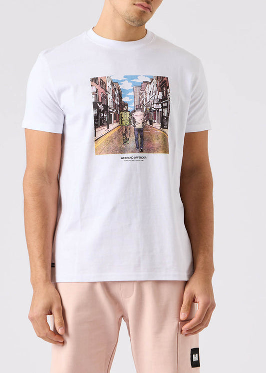 Weekend Offender T-shirts  Berwick street - white 