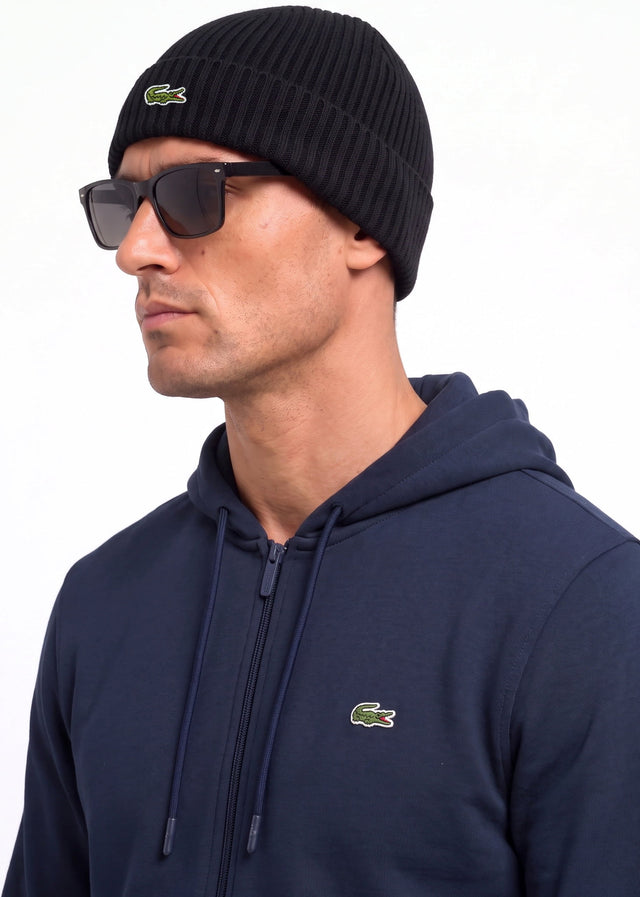 Lacoste Caps Knitted cap - black