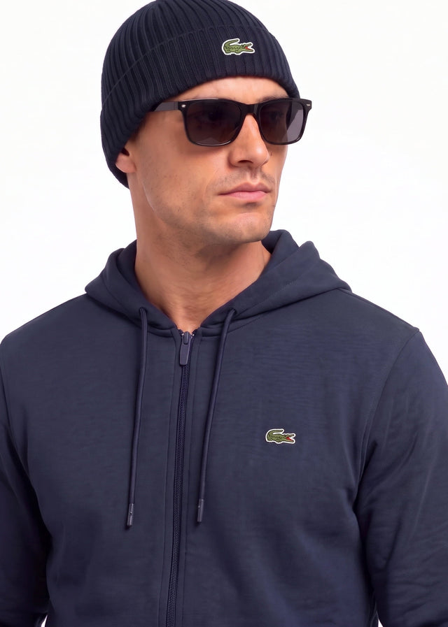 Lacoste Caps Knitted cap - navy blue