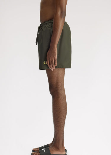 Fred Perry Zwembroeken Swimshorts - hunting green