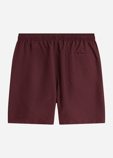 Fred Perry Zwembroeken Classic swimshort - oxblood