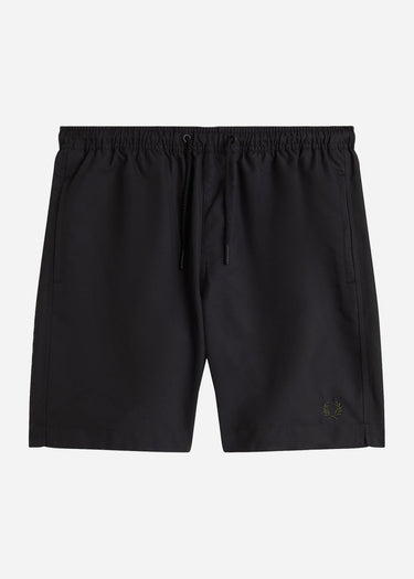 Fred Perry Zwembroeken Classic swimshort - Black Court Green