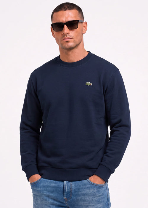 Fleece sweatshirt - navy blue
