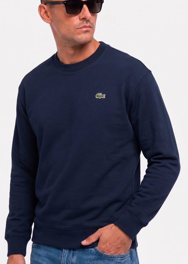 Lacoste Sweaters Fleece sweatshirt - navy blue