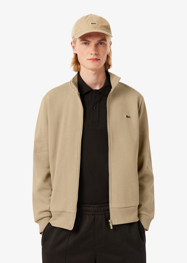 Lacoste Cardigans Brushed fleeced zip - viennese