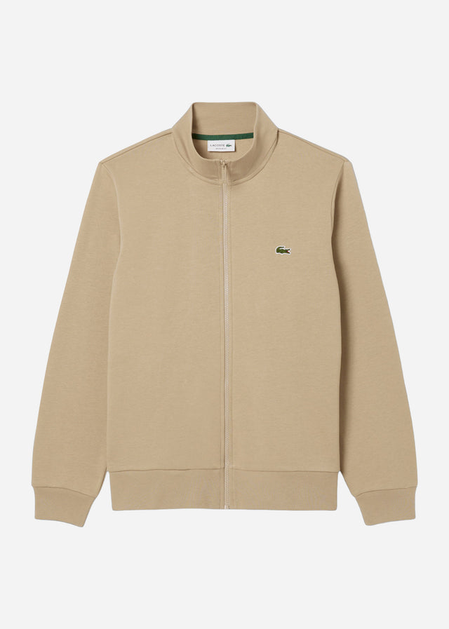 Lacoste Cardigans Brushed fleeced zip - viennese
