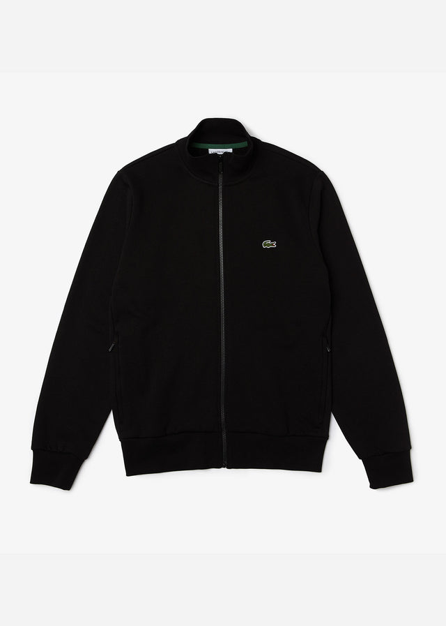 Lacoste Cardigans  Brushed fleece zip through sweater - black 