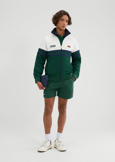 Ellesse Vesten Rimini track jacket - off white dark green