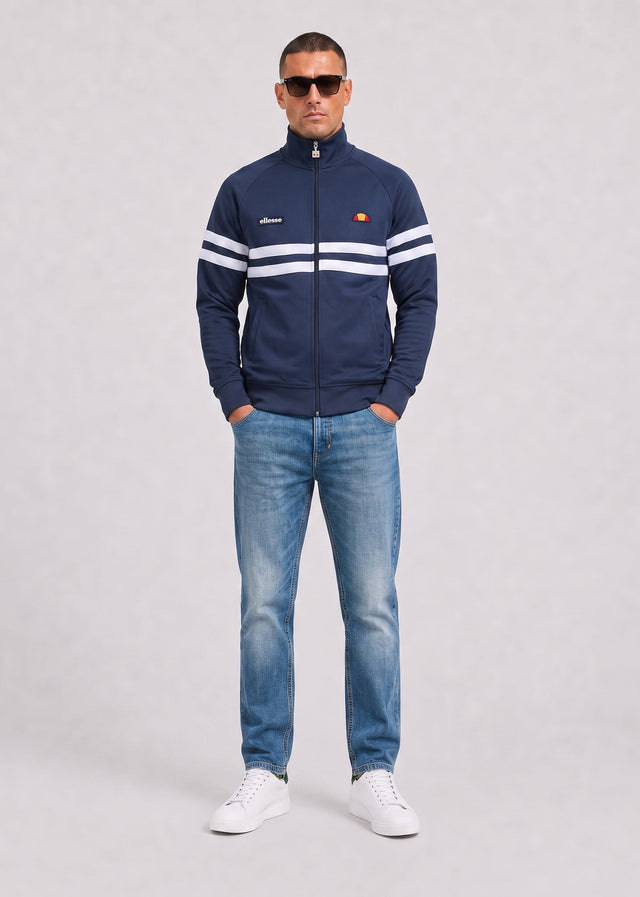 Ellesse Cardigans Rimini track jacket - navy white