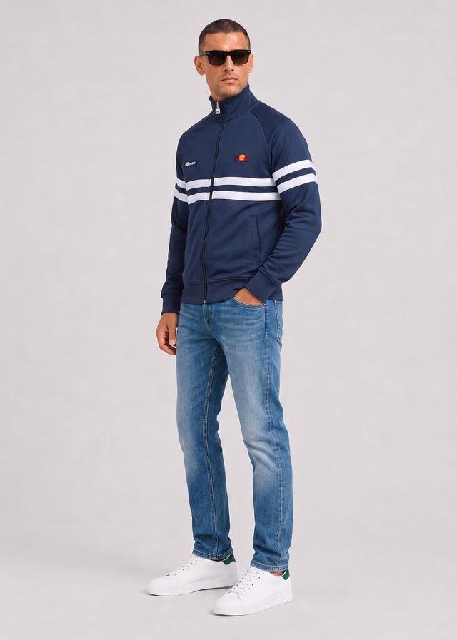 Ellesse Cardigans Rimini track jacket - navy white