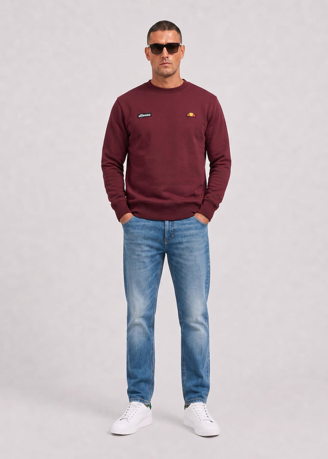 Ellesse Sweaters Verazo sweatshirt - burgundy
