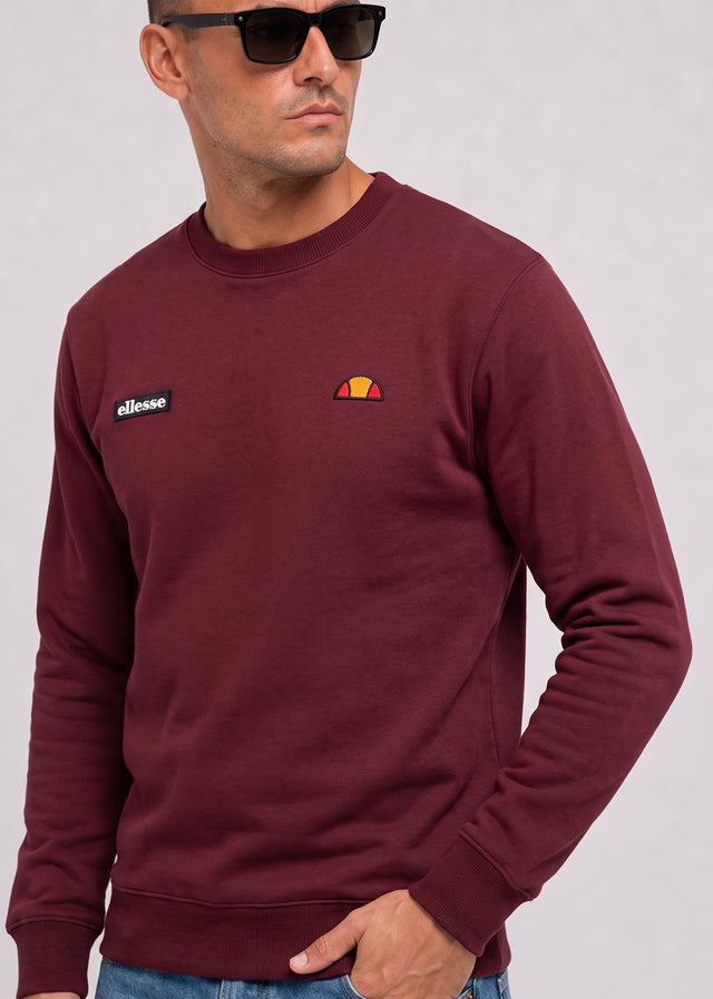 Ellesse Sweaters Verazo sweatshirt - burgundy