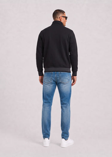 Ellesse Truien Verazo quarter zip top - black