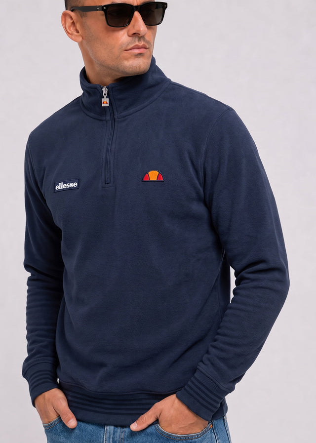 Ellesse Sweaters Verazo quarter zip top - navy