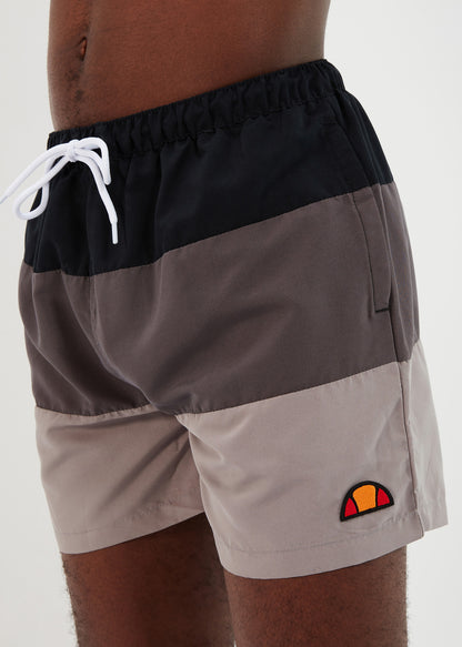 Ellesse Zwembroeken  Cielo swimshort - khaki black grey 