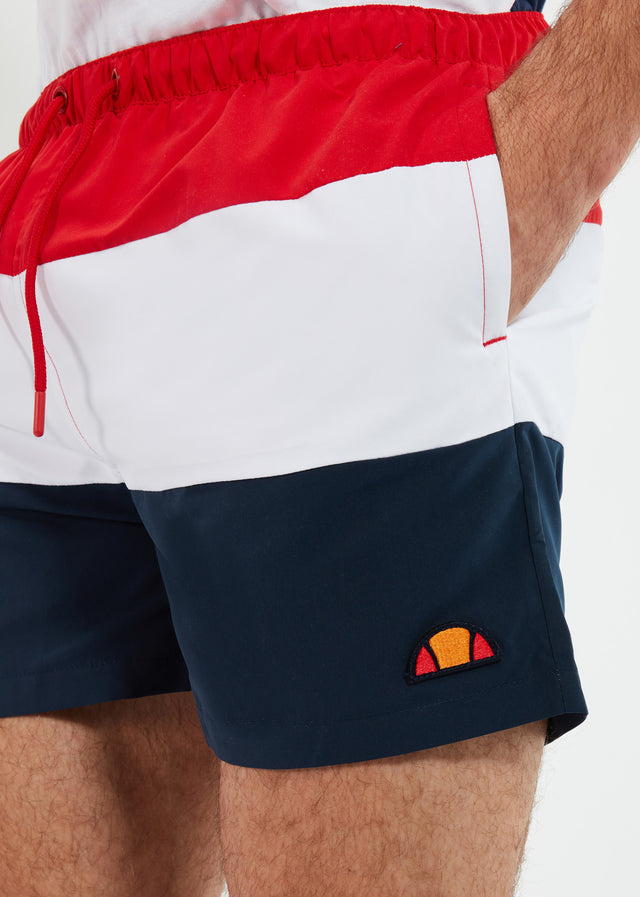 Ellesse Swimwear  Cielo swimshort - red navy white 