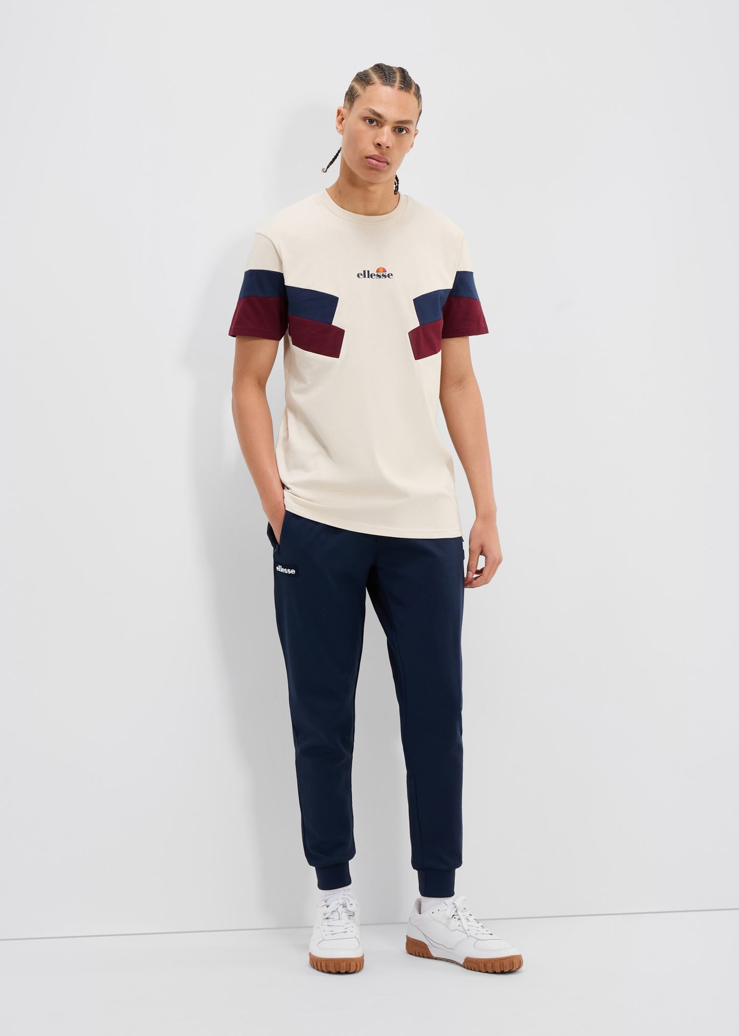 Ellesse T-shirts  Vassan tee - beige 