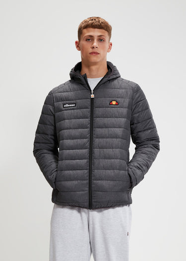 Ellesse Jassen  Lombardy padded jacket - dark grey marl 