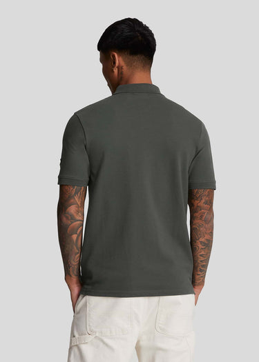 Lyle & Scott Polo's Embroidered polo shirt - gunmetal cove
