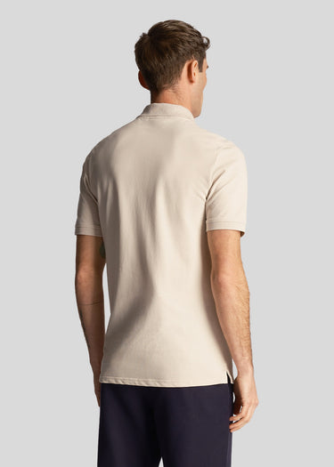 Lyle & Scott Polo's  Tonal eagle polo shirt - cove 