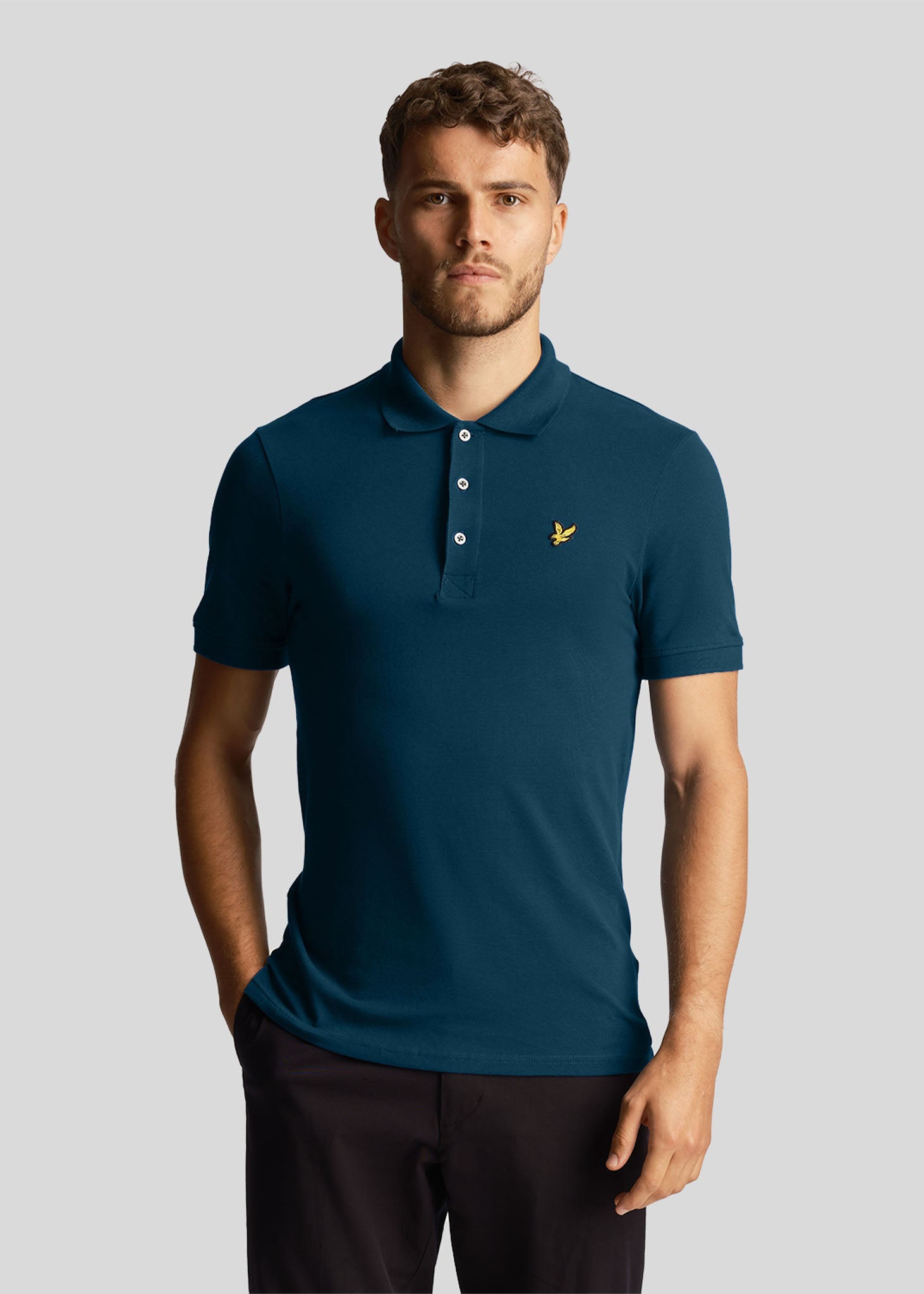 Lyle & Scott Polo's  Plain polo shirt - apres navy 