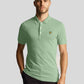 Plain polo shirt - glencoe green