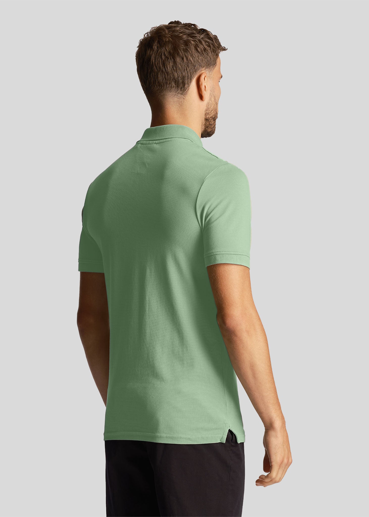 Lyle & Scott Polo's  Plain polo shirt - glencoe green 