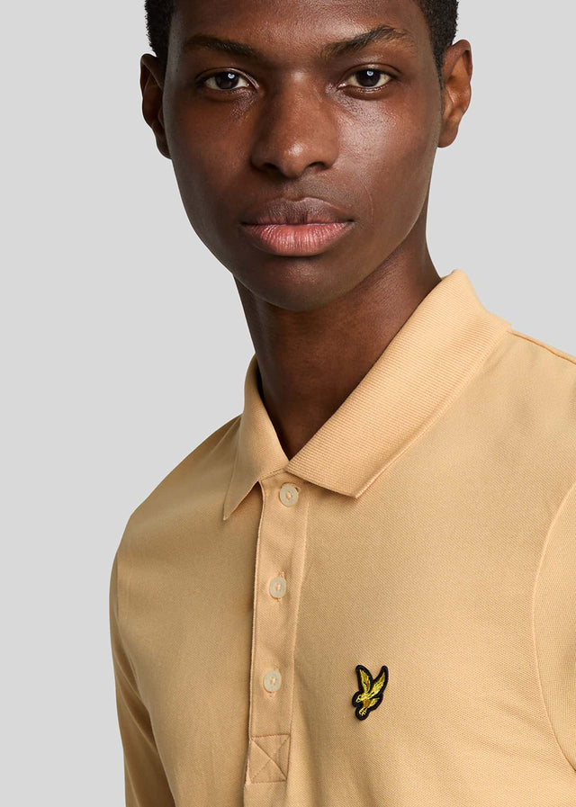 Lyle & Scott Polos Plain polo - sherbet