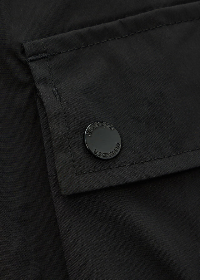 Weekend Offender Shorts Baraki travel stretch cargo - black