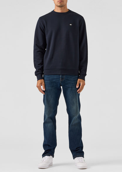 Weekend Offender Truien  Vega - navy blue house check 