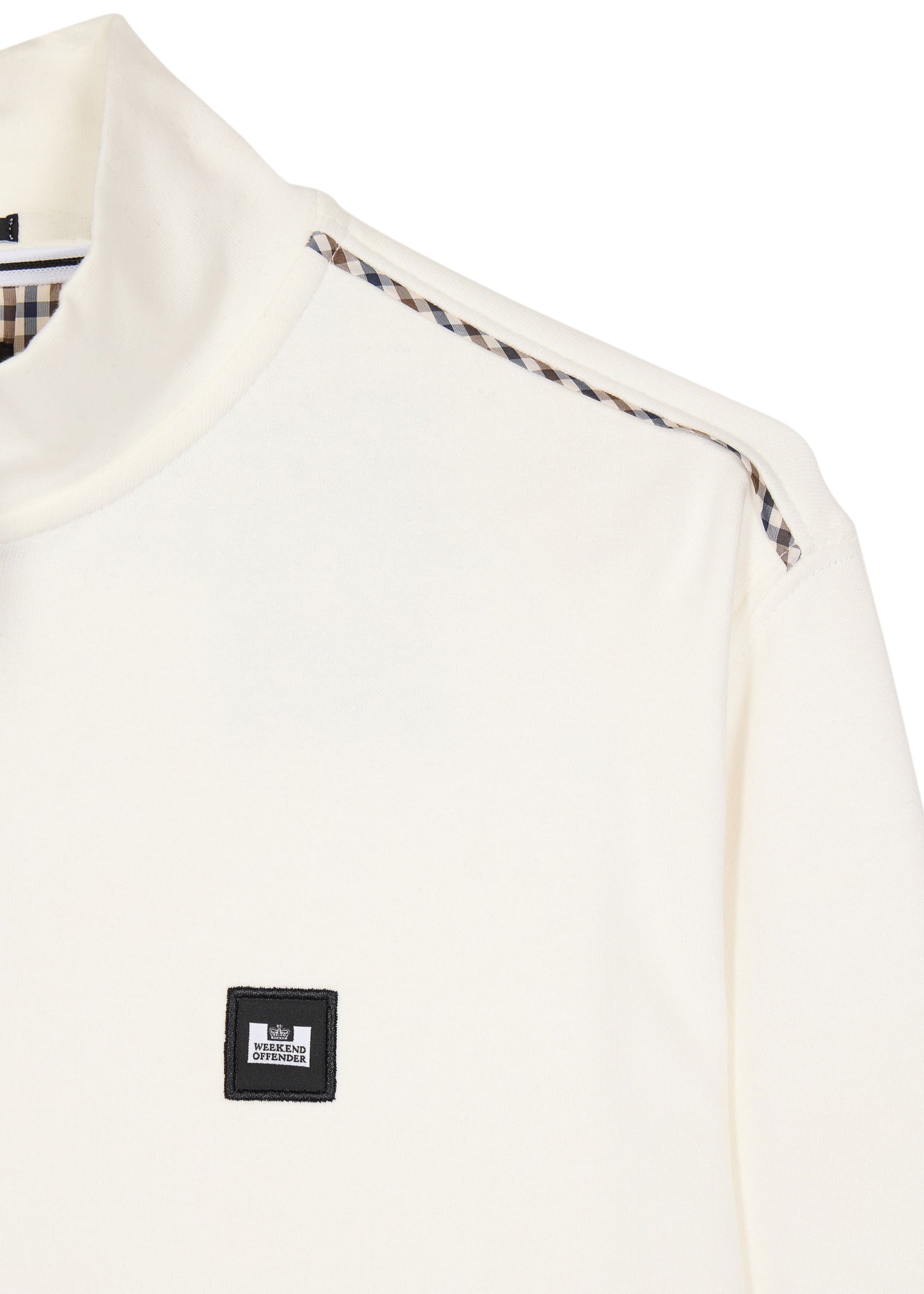 Weekend Offender Truien  Matisa - winter white house check 