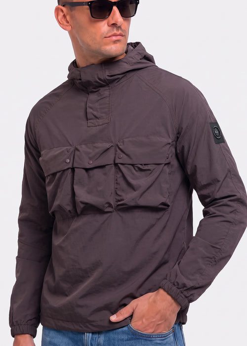 Sefton quarter zip - bordeaux