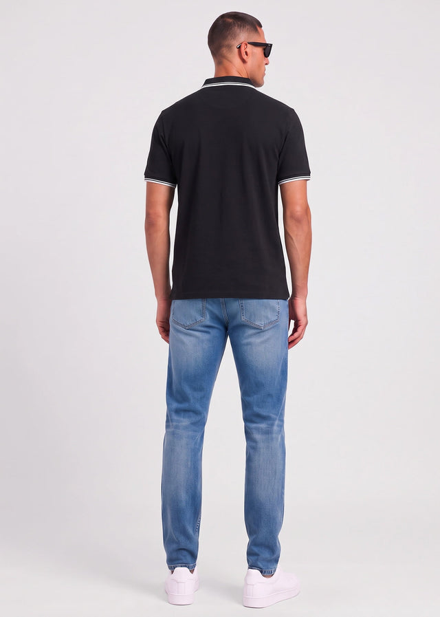 Sergio Tacchini Polos Reed co polo - black