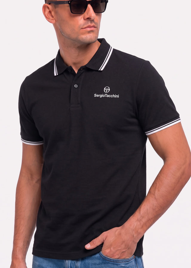 Sergio Tacchini Polos Reed co polo - black
