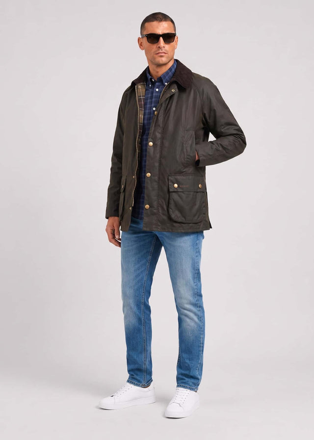 Barbour Jackets Barbour ashby wax jacket - olive