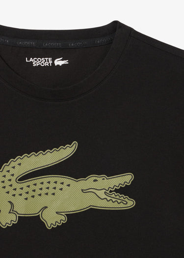 Lacoste T-shirts Lacoste logo t-shirt - black