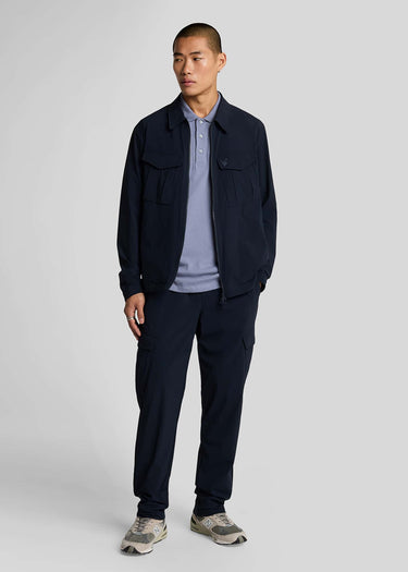 Lyle & Scott Broeken Nylon cargo trouser - dark navy