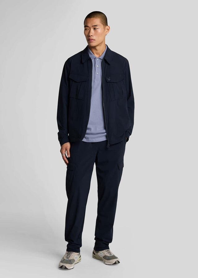 Lyle & Scott Pants Nylon cargo trouser - dark navy