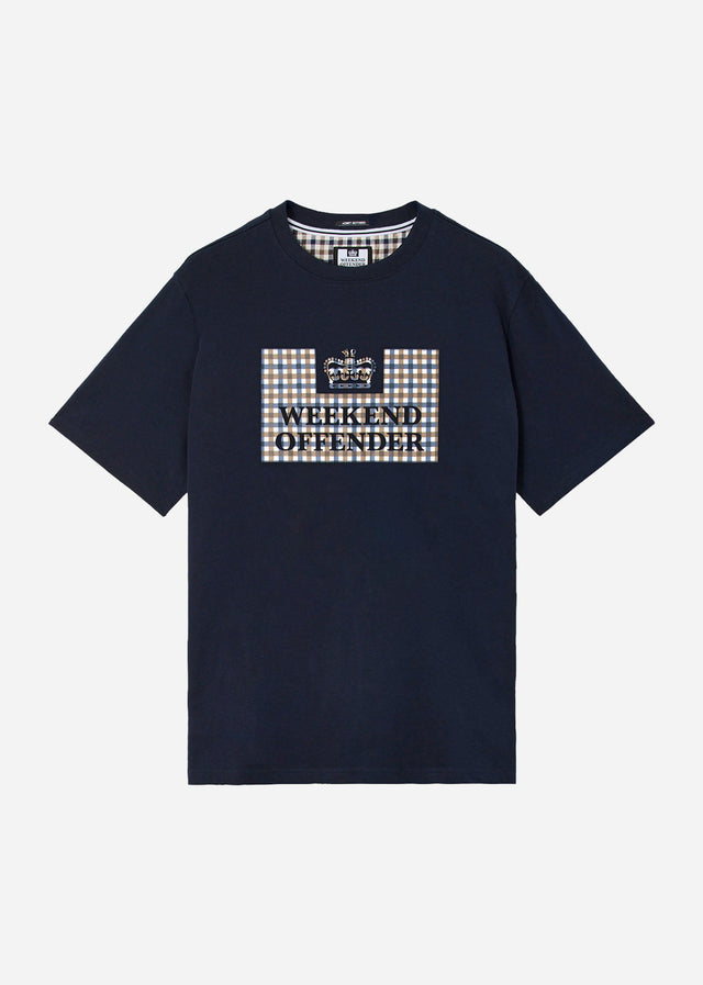 Weekend Offender T-shirts Shevchenko - navy