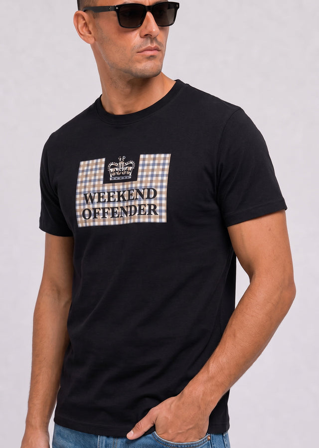 Weekend Offender T-shirts Shevchenko - black