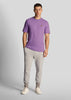 Lyle & Scott T-shirts  Plain t-shirt - card purple 