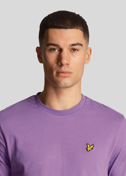 Lyle & Scott T-shirts  Plain t-shirt - card purple 