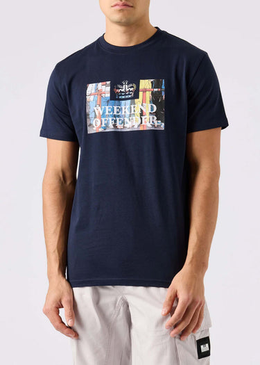 Weekend Offender T-shirts  Bissel - navy 